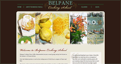 Desktop Screenshot of belpanecookingschool.com.au